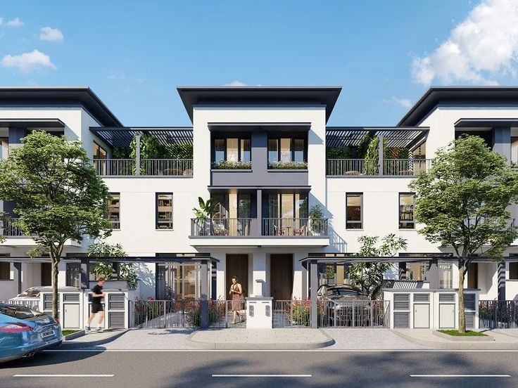 Cần bán nhà liền kề mặt tiền đẹp giá tốt khu Nhật Nguyệt Vinhomes Cổ Loa hướng Tây Bắc